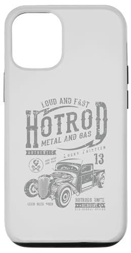 Hotrod Car Automotive Nostalgie Distressed Retro Design Hülle für iPhone 12/12 Pro Hotrod Car Automotive Nostalgie Distressed Retro Design Hülle für iPhone 12/12 Pro von Vintage Style Hotrod Car Retro Automotive Designs