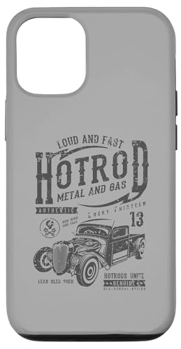 Hotrod Car Automotive Nostalgie Distressed Retro Design Hülle für iPhone 12/12 Pro Hotrod Car Automotive Nostalgie Distressed Retro Design Hülle für iPhone 12/12 Pro von Vintage Style Hotrod Car Retro Automotive Designs