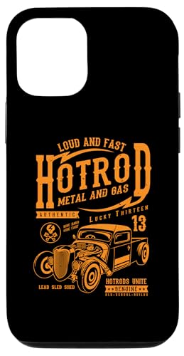 Hotrod Car Automotive Nostalgie Distressed Retro Design Hülle für iPhone 12/12 Pro Hotrod Car Automotive Nostalgie Distressed Retro Design Hülle für iPhone 12/12 Pro von Vintage Style Hotrod Car Retro Automotive Designs