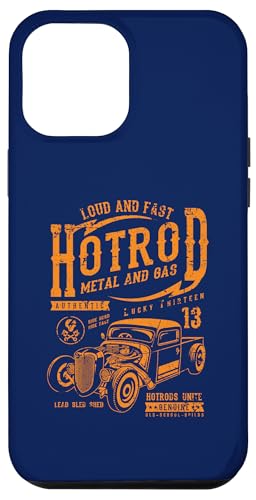 Hotrod Car Automotive Nostalgie Distressed Retro Design Hülle für iPhone 12 Pro Max Hotrod Car Automotive Nostalgie Distressed Retro Design Hülle für iPhone 12 Pro Max von Vintage Style Hotrod Car Retro Automotive Designs