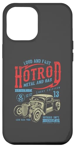Hotrod Car Automotive Nostalgie Distressed Retro Design Hülle für iPhone 12 Pro Max Hotrod Car Automotive Nostalgie Distressed Retro Design Hülle für iPhone 12 Pro Max von Vintage Style Hotrod Car Retro Automotive Designs