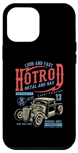 Hotrod Car Automotive Nostalgie Distressed Retro Design Hülle für iPhone 12 Pro Max Hotrod Car Automotive Nostalgie Distressed Retro Design Hülle für iPhone 12 Pro Max von Vintage Style Hotrod Car Retro Automotive Designs