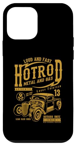 Hotrod Car Automotive Nostalgie Distressed Retro Design Hülle für iPhone 12 mini Hotrod Car Automotive Nostalgie Distressed Retro Design Hülle für iPhone 12 mini von Vintage Style Hotrod Car Retro Automotive Designs
