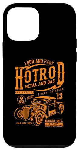 Hotrod Car Automotive Nostalgie Distressed Retro Design Hülle für iPhone 12 mini Hotrod Car Automotive Nostalgie Distressed Retro Design Hülle für iPhone 12 mini von Vintage Style Hotrod Car Retro Automotive Designs