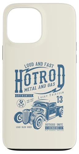 Hotrod Car Automotive Nostalgie Distressed Retro Design Hülle für iPhone 13 Pro Max Hotrod Car Automotive Nostalgie Distressed Retro Design Hülle für iPhone 13 Pro Max von Vintage Style Hotrod Car Retro Automotive Designs