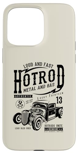 Hotrod Car Automotive Nostalgie Distressed Retro Design Hülle für iPhone 15 Pro Max Hotrod Car Automotive Nostalgie Distressed Retro Design Hülle für iPhone 15 Pro Max von Vintage Style Hotrod Car Retro Automotive Designs