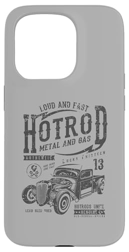 Hotrod Car Automotive Nostalgie Distressed Retro Design Hülle für iPhone 15 Pro Hotrod Car Automotive Nostalgie Distressed Retro Design Hülle für iPhone 15 Pro von Vintage Style Hotrod Car Retro Automotive Designs