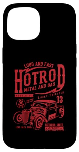 Hotrod Car Automotive Nostalgie Distressed Retro Design Hülle für iPhone 15 Hotrod Car Automotive Nostalgie Distressed Retro Design Hülle für iPhone 15 von Vintage Style Hotrod Car Retro Automotive Designs