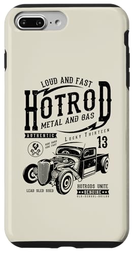 Hotrod Car Automotive Nostalgie Distressed Retro Design Hülle für iPhone 7 Plus/8 Plus Hotrod Car Automotive Nostalgie Distressed Retro Design Hülle für iPhone 7 Plus/8 Plus von Vintage Style Hotrod Car Retro Automotive Designs