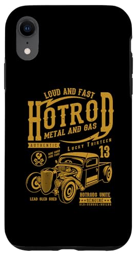 Hotrod Car Automotive Nostalgie Distressed Retro Design Hülle für iPhone XR Hotrod Car Automotive Nostalgie Distressed Retro Design Hülle für iPhone XR von Vintage Style Hotrod Car Retro Automotive Designs