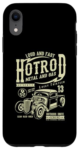 Hotrod Car Automotive Nostalgie Distressed Retro Design Hülle für iPhone XR Hotrod Car Automotive Nostalgie Distressed Retro Design Hülle für iPhone XR von Vintage Style Hotrod Car Retro Automotive Designs