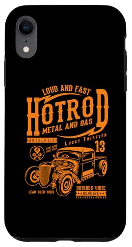 Hotrod Car Automotive Nostalgie Distressed Retro Design Hülle für iPhone XR Hotrod Car Automotive Nostalgie Distressed Retro Design Hülle für iPhone XR von Vintage Style Hotrod Car Retro Automotive Designs
