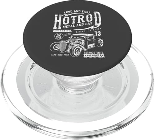 Hotrod Car Automotive Nostalgie Distressed Retro Design PopSockets PopGrip für MagSafe Hotrod Car Automotive Nostalgie Distressed Retro Design PopSockets PopGrip für MagSafe von Vintage Style Hotrod Car Retro Automotive Designs