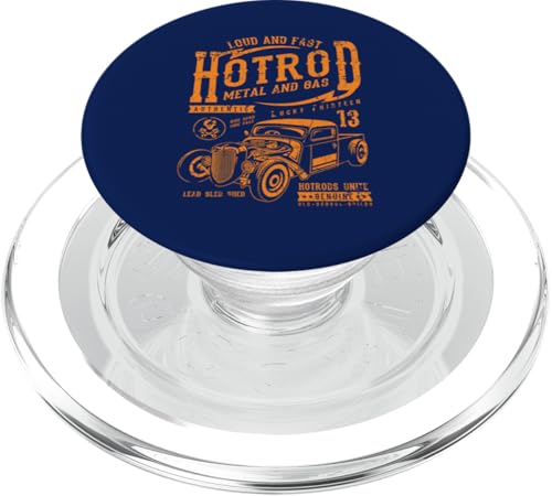 Hotrod Car Automotive Nostalgie Distressed Retro Design PopSockets PopGrip für MagSafe Hotrod Car Automotive Nostalgie Distressed Retro Design PopSockets PopGrip für MagSafe von Vintage Style Hotrod Car Retro Automotive Designs