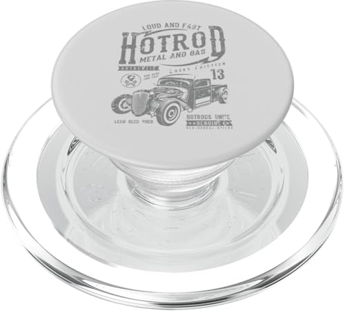 Hotrod Car Automotive Nostalgie Distressed Retro Design PopSockets PopGrip für MagSafe Hotrod Car Automotive Nostalgie Distressed Retro Design PopSockets PopGrip für MagSafe von Vintage Style Hotrod Car Retro Automotive Designs