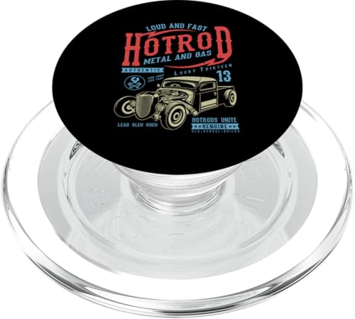Hotrod Car Automotive Nostalgie Distressed Retro Design PopSockets PopGrip für MagSafe Hotrod Car Automotive Nostalgie Distressed Retro Design PopSockets PopGrip für MagSafe von Vintage Style Hotrod Car Retro Automotive Designs