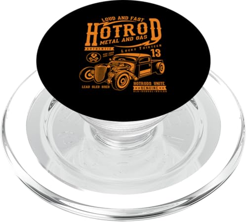 Hotrod Car Automotive Nostalgie Distressed Retro Design PopSockets PopGrip für MagSafe Hotrod Car Automotive Nostalgie Distressed Retro Design PopSockets PopGrip für MagSafe von Vintage Style Hotrod Car Retro Automotive Designs