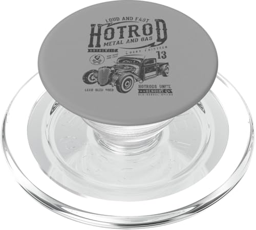 Hotrod Car Automotive Nostalgie Distressed Retro Design PopSockets PopGrip für MagSafe Hotrod Car Automotive Nostalgie Distressed Retro Design PopSockets PopGrip für MagSafe von Vintage Style Hotrod Car Retro Automotive Designs