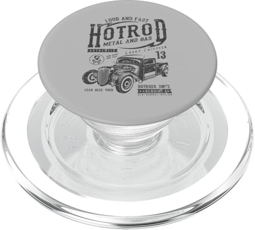 Hotrod Car Automotive Nostalgie Distressed Retro Design PopSockets PopGrip für MagSafe Hotrod Car Automotive Nostalgie Distressed Retro Design PopSockets PopGrip für MagSafe von Vintage Style Hotrod Car Retro Automotive Designs