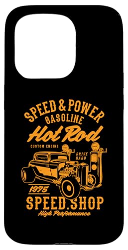 Hotrod Car Automotive Nostalgie Retro Vintage Style Design Hülle für iPhone 15 Pro von Vintage Style Hotrod Car Retro Automotive Designs