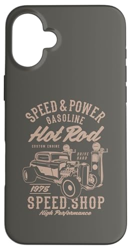 Hotrod Car Automotive Nostalgie Retro Vintage Style Design Hülle für iPhone 16 Plus Hotrod Car Automotive Nostalgie Retro Vintage Style Design Hülle für iPhone 16 Plus von Vintage Style Hotrod Car Retro Automotive Designs