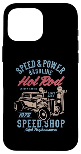 Hotrod Car Automotive Nostalgie Retro Vintage Style Design Hülle für iPhone 16 Pro Max Hotrod Car Automotive Nostalgie Retro Vintage Style Design Hülle für iPhone 16 Pro Max von Vintage Style Hotrod Car Retro Automotive Designs