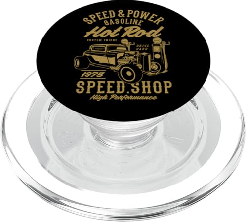 Hotrod Car Automotive Nostalgie Retro Vintage Style Design PopSockets PopGrip für MagSafe Hotrod Car Automotive Nostalgie Retro Vintage Style Design PopSockets PopGrip für MagSafe von Vintage Style Hotrod Car Retro Automotive Designs