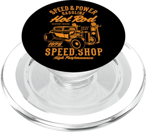 Hotrod Car Automotive Nostalgie Retro Vintage Style Design PopSockets PopGrip für MagSafe Hotrod Car Automotive Nostalgie Retro Vintage Style Design PopSockets PopGrip für MagSafe von Vintage Style Hotrod Car Retro Automotive Designs