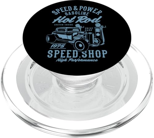 Hotrod Car Automotive Nostalgie Retro Vintage Style Design PopSockets PopGrip für MagSafe Hotrod Car Automotive Nostalgie Retro Vintage Style Design PopSockets PopGrip für MagSafe von Vintage Style Hotrod Car Retro Automotive Designs