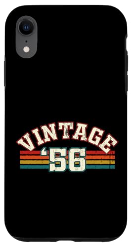 Vintage 1956 Geburtsjahr Cool Geburtstag Retro Regenbogen Linien Hülle für iPhone XR Vintage 1956 Geburtsjahr Cool Geburtstag Retro Regenbogen Linien Hülle für iPhone XR von Vintage Sunset Stripes Sports Lover Birthday