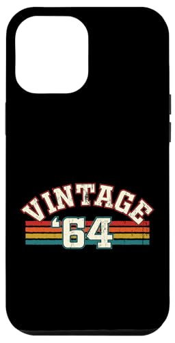 Vintage 1964 Geburtsjahr Cool Geburtstag Retro Regenbogen Linien Hülle für iPhone 12 Pro Max Vintage 1964 Geburtsjahr Cool Geburtstag Retro Regenbogen Linien Hülle für iPhone 12 Pro Max von Vintage Sunset Stripes Sports Lover Birthday