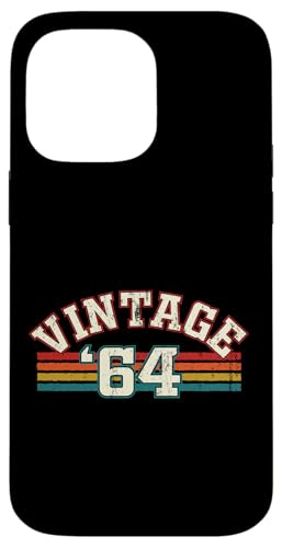 Vintage 1964 Geburtsjahr Cool Geburtstag Retro Regenbogen Linien Hülle für iPhone 14 Pro Max Vintage 1964 Geburtsjahr Cool Geburtstag Retro Regenbogen Linien Hülle für iPhone 14 Pro Max von Vintage Sunset Stripes Sports Lover Birthday