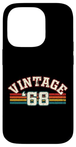 Vintage 1968 Geburtsjahr Cool Geburtstag Retro Regenbogen Linien Hülle für iPhone 14 Pro Vintage 1968 Geburtsjahr Cool Geburtstag Retro Regenbogen Linien Hülle für iPhone 14 Pro von Vintage Sunset Stripes Sports Lover Birthday