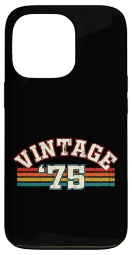 Vintage 1975 Geburtsjahr Cool Geburtstag Retro Regenbogen Linien Hülle für iPhone 13 Pro Vintage 1975 Geburtsjahr Cool Geburtstag Retro Regenbogen Linien Hülle für iPhone 13 Pro von Vintage Sunset Stripes Sports Lover Birthday
