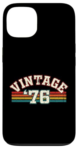 Vintage 1976 Geburtsjahr Cool Geburtstag Retro Regenbogen Linien Hülle für iPhone 13 Vintage 1976 Geburtsjahr Cool Geburtstag Retro Regenbogen Linien Hülle für iPhone 13 von Vintage Sunset Stripes Sports Lover Birthday