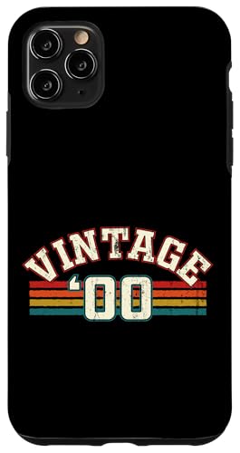 Vintage 2000 Geburtsjahr Cool Geburtstag Retro Regenbogen Linien Hülle für iPhone 11 Pro Max Vintage 2000 Geburtsjahr Cool Geburtstag Retro Regenbogen Linien Hülle für iPhone 11 Pro Max von Vintage Sunset Stripes Sports Lover Birthday