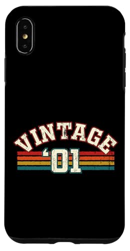 Vintage 2001 Geburtsjahr Cool Geburtstag Retro Regenbogen Linien Hülle für iPhone XS Max Vintage 2001 Geburtsjahr Cool Geburtstag Retro Regenbogen Linien Hülle für iPhone XS Max von Vintage Sunset Stripes Sports Lover Birthday