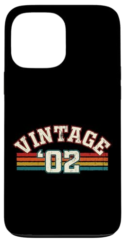 Vintage 2002 Geburtsjahr Cool Geburtstag Retro Regenbogen Linien Hülle für iPhone 13 Pro Max Vintage 2002 Geburtsjahr Cool Geburtstag Retro Regenbogen Linien Hülle für iPhone 13 Pro Max von Vintage Sunset Stripes Sports Lover Birthday