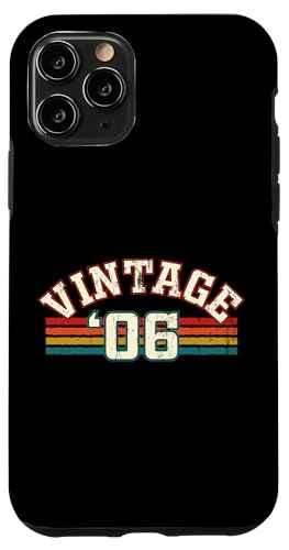 Vintage 2006 Geburtsjahr Cool Geburtstag Retro Regenbogen Linien Hülle für iPhone 11 Pro Vintage 2006 Geburtsjahr Cool Geburtstag Retro Regenbogen Linien Hülle für iPhone 11 Pro von Vintage Sunset Stripes Sports Lover Birthday