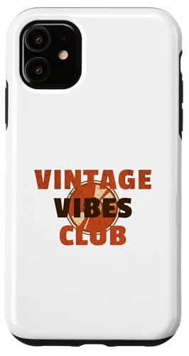Vintage Vibes Club – Vinyl Music Shirt Hülle für iPhone 11 Vintage Vibes Club – Vinyl Music Shirt Hülle für iPhone 11 von Vintage Vibe Tees