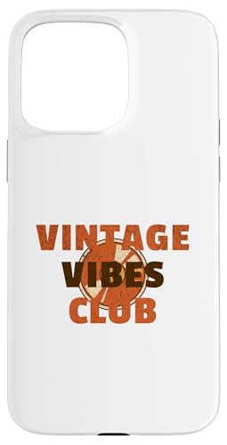 Vintage Vibes Club – Vinyl Music Shirt Hülle für iPhone 15 Pro Max Vintage Vibes Club – Vinyl Music Shirt Hülle für iPhone 15 Pro Max von Vintage Vibe Tees