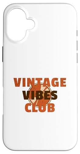 Vintage Vibes Club – Vinyl Music Shirt Hülle für iPhone 16 Plus Vintage Vibes Club – Vinyl Music Shirt Hülle für iPhone 16 Plus von Vintage Vibe Tees