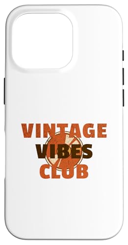 Vintage Vibes Club – Vinyl Music Shirt Hülle für iPhone 16 Pro Vintage Vibes Club – Vinyl Music Shirt Hülle für iPhone 16 Pro von Vintage Vibe Tees