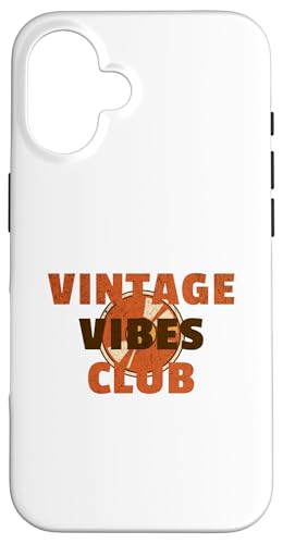 Vintage Vibes Club – Vinyl Music Shirt Hülle für iPhone 16 Vintage Vibes Club – Vinyl Music Shirt Hülle für iPhone 16 von Vintage Vibe Tees