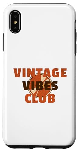 Vintage Vibes Club – Vinyl Music Shirt Hülle für iPhone XS Max Vintage Vibes Club – Vinyl Music Shirt Hülle für iPhone XS Max von Vintage Vibe Tees