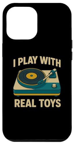 Retro Vinyl Schallplatte – I Play With Real Toys Vinyl LP Schallplatte Hülle für iPhone 12 Pro Max von Vintage Vinyl Records Lover Gifts