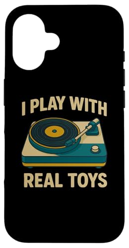 Retro Vinyl Schallplatte – I Play With Real Toys Vinyl LP Schallplatte Hülle für iPhone 16 Retro Vinyl Schallplatte – I Play With Real Toys Vinyl LP Schallplatte Hülle für iPhone 16 von Vintage Vinyl Records Lover Gifts