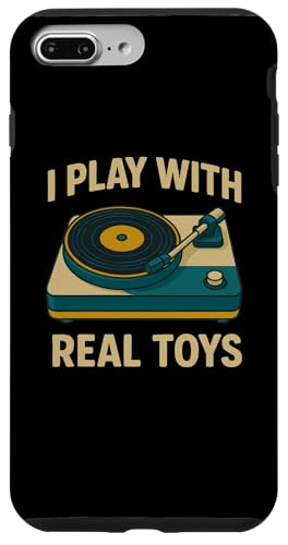 Retro Vinyl Schallplatte – I Play With Real Toys Vinyl LP Schallplatte Hülle für iPhone 7 Plus/8 Plus Retro Vinyl Schallplatte – I Play With Real Toys Vinyl LP Schallplatte Hülle für iPhone 7 Plus/8 Plus von Vintage Vinyl Records Lover Gifts