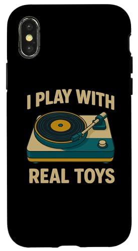 Retro Vinyl Schallplatte – I Play With Real Toys Vinyl LP Schallplatte Hülle für iPhone X/XS Retro Vinyl Schallplatte – I Play With Real Toys Vinyl LP Schallplatte Hülle für iPhone X/XS von Vintage Vinyl Records Lover Gifts