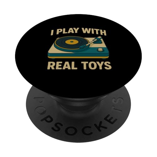 Retro Vinyl Schallplatte – I Play With Real Toys Vinyl LP Schallplatte PopSockets Klebender PopGrip Retro Vinyl Schallplatte – I Play With Real Toys Vinyl LP Schallplatte PopSockets Klebender PopGrip von Vintage Vinyl Records Lover Gifts
